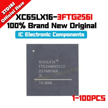 1-100Pcs Novo Original XC6SLX16-3FTG256I XC6SLX16-3FTG256 XC6SLX16 XC6SLX XC6SL XC6S IC MCU FTBGA-256 Chip