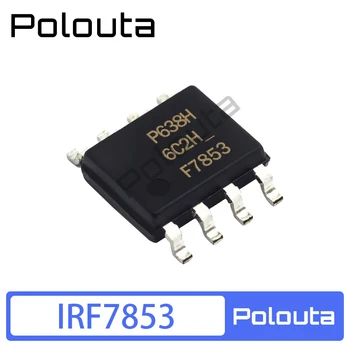 10 Pcs Polouta IRF7853 SOP8 MOS Transistor de Efeito de Campo Patch Electic Componente Arduino Nano DIY Kit Eletrônico Frete Grátis