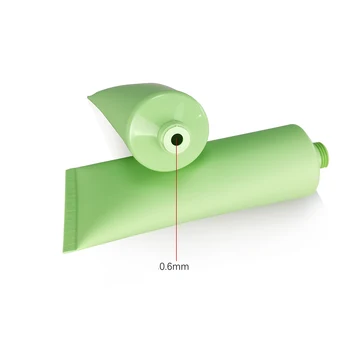 100ml Matte Frost Verde Garrafa Reutilizável 100g Vazia de Plástico Macio Espremer o Tubo de Maquiagem, Creme e Loção para o Corpo Recipientes 30pcs 2