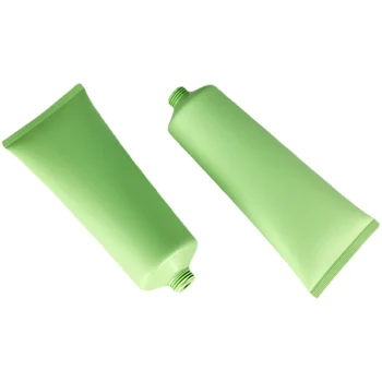 100ml Matte Frost Verde Garrafa Reutilizável 100g Vazia de Plástico Macio Espremer o Tubo de Maquiagem, Creme e Loção para o Corpo Recipientes 30pcs 4