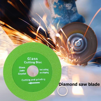 100mm Chanframento Lâmina de Corte Sprecise Afiada Diamante Brasagem Disco de Moagem Ultra-fina rebolo Disco Ferramenta DIY para Jade 1