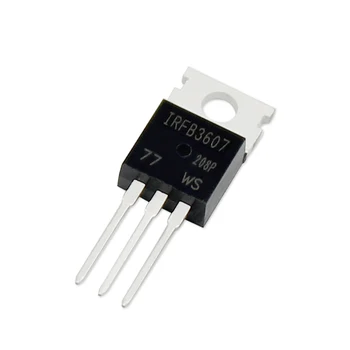 10PCS IRFB3607PBF IRFB3607 Transistor MOSFET 80A 75V A-220 5