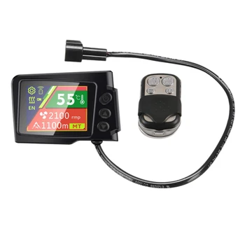 12V/24V Monitor LCD Interruptor+controle Remoto, Acessórios para Carro Aquecedor de Ar aquecimento de parque de Estacionamento Acessórios