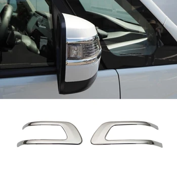 1Pair ABS Cromados Laterais Espelho Retrovisor Capa da fita de Guarnições de Etiqueta para Stepwgn Spada 1