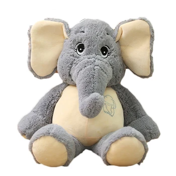 1PC Gigante Elefante de Pelúcia Animais Brinquedos Longo de Pelúcia Orelhas de Abano Cinza Elefante Apaziguar Abraço Brinquedos para as Crianças Presentes