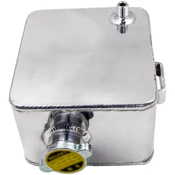 2.5 L Da Liga De Alumínio Da Água De Refrigeração Universal Do Radiador Tanque De Expansão De Estouro 5