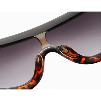 2019 Luxo Grande Armação Óculos de sol das Mulheres Designer Homem/Mulher de Óculos de Sol Vintage Clássico Grandes UV400 Exterior Oculos 5