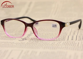 2019 Scober = Diamante Óculos De Leitura Vintage Mulheres Pérola Decoração Óculos +1 +1.25 +1.5 +1.75 +2 +2.25 +2.5 +2.75 A +4 0