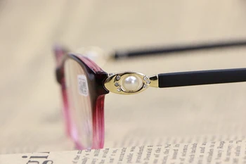 2019 Scober = Diamante Óculos De Leitura Vintage Mulheres Pérola Decoração Óculos +1 +1.25 +1.5 +1.75 +2 +2.25 +2.5 +2.75 A +4 1
