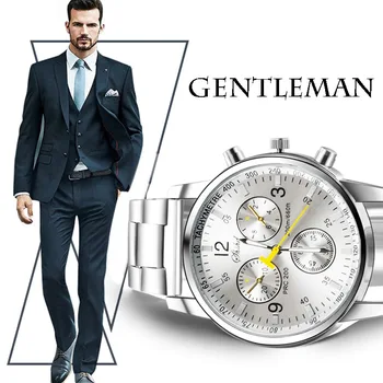 2020 Novos Relógios De Homens De Alto Luxo Da Marca De Relógios De Homens De Aço Inoxidável Correia De Moda Masculina Horas De Negócio Relógio De Quartzo Relógio Masculino