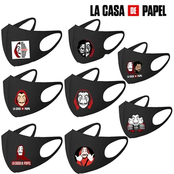 2020 Salvador Dali Máscaras Filme A Casa do Papel de La Casa De Papel Cosplay traje Acessórios Máscara de Dinheiro Assalto Traje