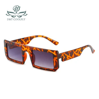 2021 Nova Moda Retângulo Óculos de sol das Mulheres os Homens Praça Quadro PC Lente Leopard Vintage da Marca do Designer de Qualidade de Óculos de Sol UV400 0