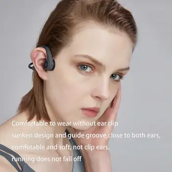 2021 Osso Novo Condução De Fones De Ouvido Bluetooth 5.0 Sem Fio Não In-Ear Fone De Ouvido Suor Esporte Impermeável Fones De Ouvido 5