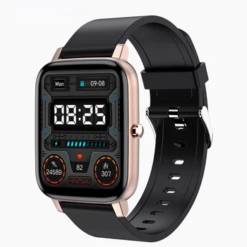 2022 H80 Inteligente Horloge Mannen Sport Fitness Tracker 1.69 Polegadas Touch Screen Smartwatch Vrouw Bluetooth Klok Voor Ios, Android Quente