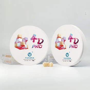 2022 Premium High-end YUCERA 98 mm A2 4D Pro Novo Produto china dental fornecimento 4Dpro bloco de zircônia 0