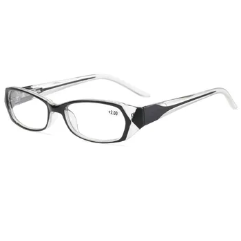 2022 Retro Anti Blue Ray Óculos de Leitura Moda feminina Presbiopia Óculos Mulheres de Computador Prescrição de Óculos com +1.5 +2 4