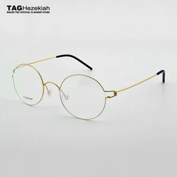 2023 nova marca de marca de óculos com armações de mulheres feitas à Mão de Negócios de moda ceia leve óculos de armação homens miopia oculos de grau nerd 3
