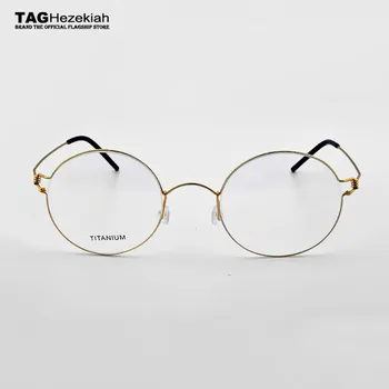 2023 nova marca de marca de óculos com armações de mulheres feitas à Mão de Negócios de moda ceia leve óculos de armação homens miopia oculos de grau nerd 5