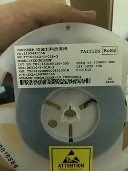 20pcs / TCXO 3225 19.2 19.2 M MHZ 19.200 MHZ temperatura de subsídio oscilador de cristal de Taiyi marca ampla de temperatura