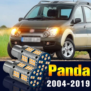 2pcs LED Sinal de volta da Lâmpada de Luz Transformando a Lâmpada Para o Fiat Panda 2004-2019 2010 2011 2012 2013 2014 2015 2016 2017 2018 Acessórios