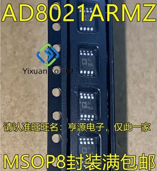 2pcs novo original AD8021 AD8021ARMZ de tela de seda HNA MSOP 8-pin de alta velocidade amplificador operacional chip