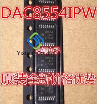 2pcs novo original DAC8554IPWR D8554 DAC8534IPWR D8534I TSSOP16 Conversor Digital para Analógico Chip