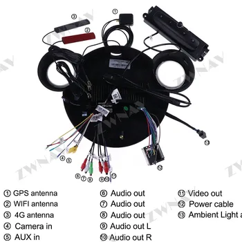 4+64 da tela de toque do Andróide 10.0 Car multimedia Player para Mini F55 F56 Cooper 2015+ auto-rádio de vídeo estéreo chefe da unidade de gps navi 3
