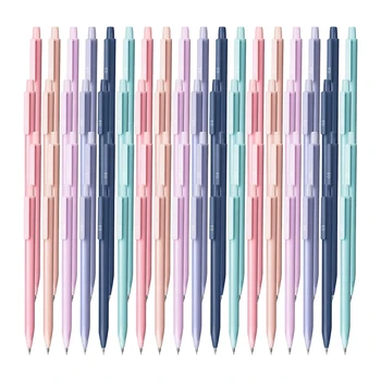 60 Mecânicos De Lápis, Massa De 0,5 Mm Bonito Colorido Mecânica Conjunto De Lápis De Arte Lápis Para As Crianças Da Escola Do Aluno