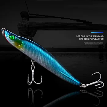 8.5 cm 11g 1PCS Minnow Isca de Pesca do Laser Rígido Isca Artificial 3D Olhos de Pesca Wobblers Crankbait Peixinhos Luminosa 1