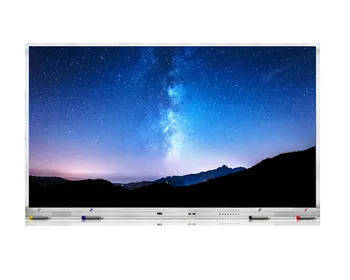 86 polegadas Grande Ecrã Táctil LCD 4K monitores Interactivos Smart Board Plana de 55