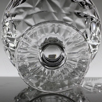 A Criatividade De Cristal Canecas De Vidro Moderno Europeu Transparente Alívio De Artesanato Sobremesa Tigela De Salada Restaurante Do Hotel Sorvete Copos 3