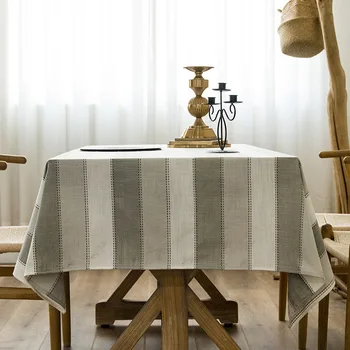 A europa faixa toalha de Mesa Retangular Mesa de Café, de Algodão, de Linho, à prova de Poeira Toalha de mesa Decorativa da Casa de Chá Tabela de Cobre 0