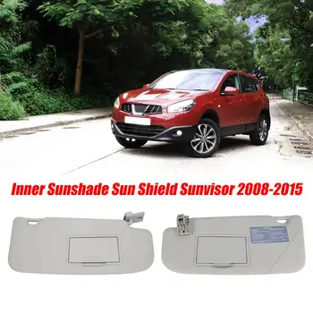 A Mão direita de um Carro com Interior pala de sol-Sol, Protetor solar pala de sol para Nissan Qashqai 2008-2015 2