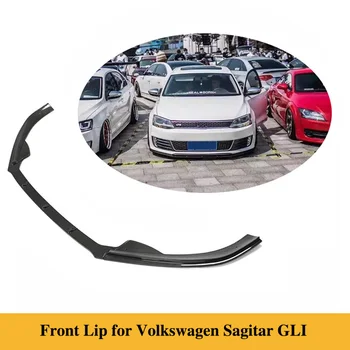 a Volkswagen Sagitar GLI 2013-2015 de Fibra de Carbono, o Carro pára-choque Dianteiro Lip Spoiler Frontal no Queixo Divisores Avental Protetor
