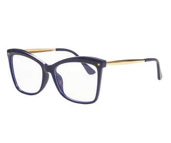 Agstum Moda Retrô Mulheres De Óculos Óculos Quadro Clássico De Lente Clara Senhoras Óculos 3