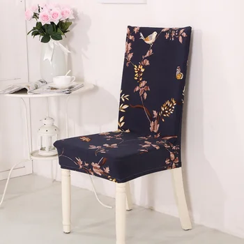 Algodão Padrão Simples Projetado Textura Macia Cadeira De Cobertura De Moda Confortável, Alta Qualidade Elástica Moderno Tampa Da Cadeira