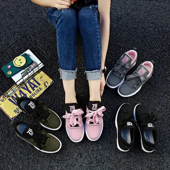 Altura Increasi Coreano Sapatos De Mulher Estudantes Esfoliante De Pés De Couro Macio Inferior Sapatos Plana Sapatos Aumento De Harajuku