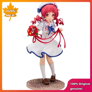 AMEIXA Original:Natsu Megumi Verão uniforme 21cm de PVC Figura de Ação do Anime Figura de Modelo de Brinquedos Figura Coleção Boneca de Presente