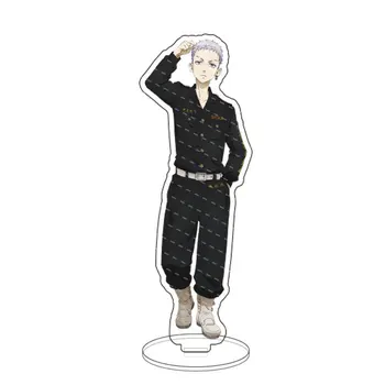 Anime De Tóquio Revengers Figura Manjiro Ken Takemichi Hinata Atsushi Acrílico Modelo Do Personagem Placa De Mesa Decoração De Pé Sinal De Brinquedos 3