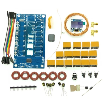 ATU-100 Kits DIY 1.8-50MHz ATU-100Mini Automática Sintonizador de Antena Por N7DDC 7X7 + OLED, Firmware Programado/ SMD