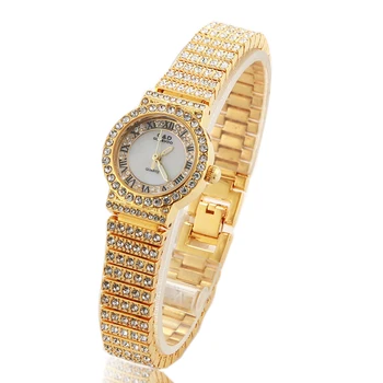 Até 2018, a G&D de Luxo, Mulheres Relógios de Senhoras Relógio Feminino Relógio de Quartzo relógio de Pulso Relógio Feminino Pulseira de Relógio Montre Femme