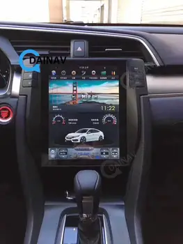 Auto-Rádio, Leitor de DVD Multimídia Para HONDA-civic 2016 Vertical da tela de Carro GPS de navegação de Autoradio estéreo