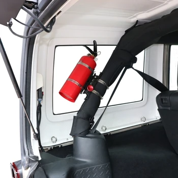 Automotiva, Extintor de Incêndio Suporte para Wrangler JK Pesados Multi-Function para o RZR Ranger Preto Vermelho D7YA
