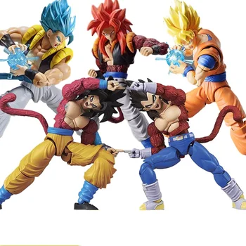 Bandai Genuíno Dragon Ball Super Son Goku IV Célula de Bardana Filho Gohan Figura de Ação do Modelo