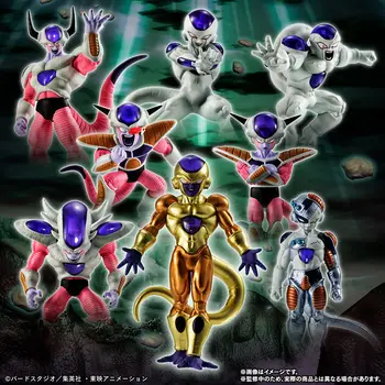 Bandai HG Dragon Ball Z, Bulma e 8 tipos de conjunto completo Figura Anime Actio Modelo Colecionável Figurals Brinquedos Brinquedos de Presente 1