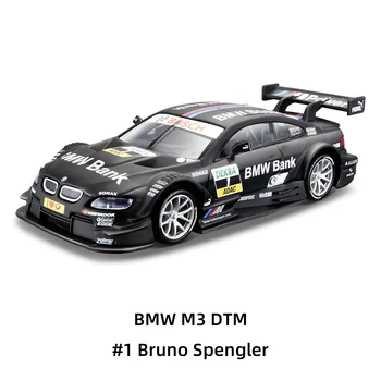 Bburago 1:32 BMW M3 DTM Estático Fundido Veículos Colecionáveis Carro Modelo de Brinquedos