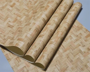 Beibehang Moderno imitação de bambu 3d papel de parede tapete de bambu macarrão hotel passarela estudo de papel de parede para parede 3 d e papel de parede