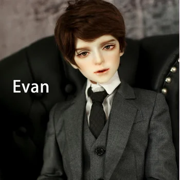 BJD SD boneca 1/3 menino Evan bonito tio terno conjunto móvel de presente