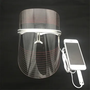 BlueRay RedRay Beleza Instrumento de Cores LED Máscara de Clareamento de Sardas Acne Anti-Rugas mian mo yi IPL Espectrômetro de Infravermelho 5