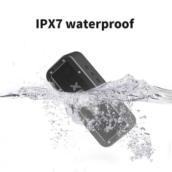 Bluetooth portátil com alto-falante sem fio para melhor bass 8 horas tempo de reprodução de IPX7 impermeável 2